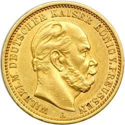 German States - Prussia. 20 Marks, 1875-A. VF