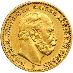German States - Prussia. 20 Marks, 1877-B. VF