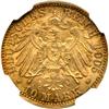 Image 2 : German States - Prussia. 10 Marks, 1905-A. NGC AU