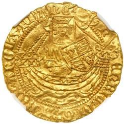 Great Britain. Half Noble, ND. NGC MS62