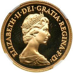 Great Britain. Sovereign, 1984. NGC PF69