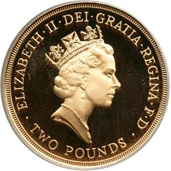 Great Britain. Two Pounds, 1986. PCGS PF69