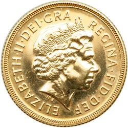 Great Britain. Sovereign, 2002. UNC