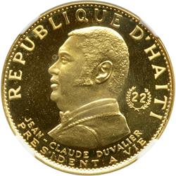 Haiti. 1000 Gourdes, 1973. NGC PF67