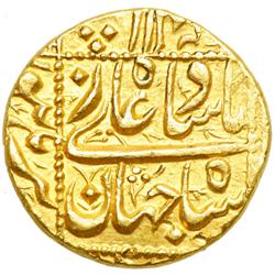 India - Mughal. Mohur, AH 1037-1068 (1628-1658). VF