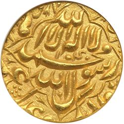 India - Mughal. Mohur, AH1040 Year 4.. NGC MS64
