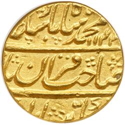 India - Mughal. Mohur, AH1144 Year 13. NGC MS62