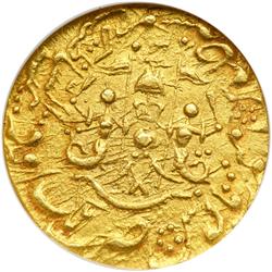 India - Awadh. Ashraf, AH1265 year 3. NGC MS62