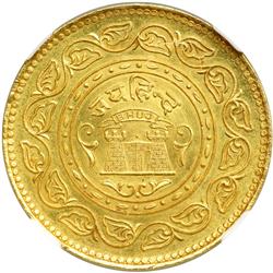 India - Kutch. Mohur, VS2004 (1947). NGC MS65