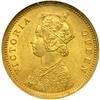 Image 1 : British India. Mohur, 1862-C. NGC MS62
