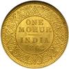 Image 2 : British India. Mohur, 1862-C. NGC MS62