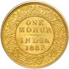 Image 2 : British India. Mohur, 1882-C. PCGS MS63