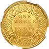 Image 2 : British India. Mohur, 1891-C. NGC MS63