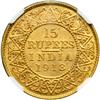 Image 2 : British India. 15 Rupees, 1918(B). NGC AU58