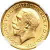 Image 1 : British India. Sovereign, 1918-I. NGC MS64
