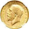 Image 1 : British India. Sovereign, 1918-I. NGC MS64