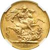 Image 2 : British India. Sovereign, 1918-I. NGC MS63