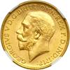 Image 1 : British India. Sovereign, 1918-I. NGC MS61
