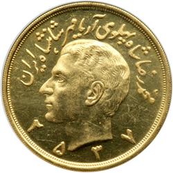 Iran. 10 Pahlavi, MS2537 (1978). NGC MS62