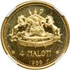 Image 2 : Lesotho. 4 Maloti, 1966. NGC PF68