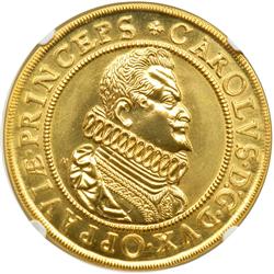Liechtenstein. 10 Ducat Restrike, 1616 (1966). NGC MS68