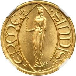 Luxembourg. 40 Francs, 1963. NGC MS67