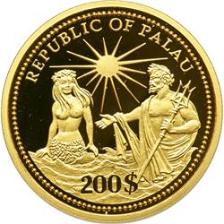 Palau. 200 Dollars, 1994. PF