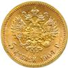 Image 2 : Russia. 5 Rubles, 1904-AR. EF