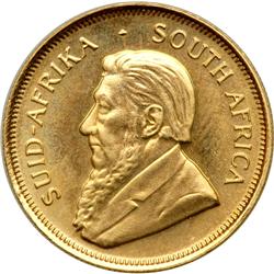 South Africa. 1/4 Krugerrand, 1980. BU