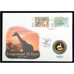 South Africa. 1/2 Krugerrand, 1997. PF