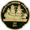 Image 2 : Sweden. 150 Ecu, 1992. NGC PF69