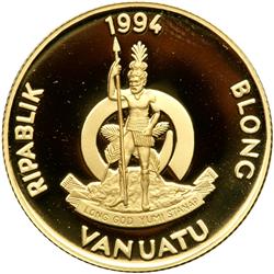 Vanuatu. 100 Vatu, 1994. PF