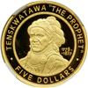 Image 1 : Worldwide. Shawnee Tribal Nation. 5 Dollars, 2002. NGC PF69