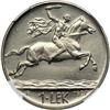 Image 2 : Albania. Prova Lek, 1927-R. NGC MS66