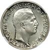 Image 1 : Albania. Prova Frang Ari, 1937-R. NGC MS65