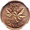 Image 2 : Canada. Cent, 1946. NGC MS63