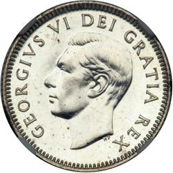 Canada. Specimen 10 Cents, 1951. NGC PF64