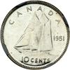 Image 2 : Canada. Specimen 10 Cents, 1951. NGC PF64