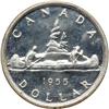Image 2 : Canada. Dollar, 1955. ICCS MS65