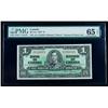 Image 1 : BC-21a 1937 $1. PMG Gem Uncirculated 65EPQ