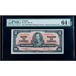 BC-22a 1937 $2. Choice Uncirculated 64EPQ