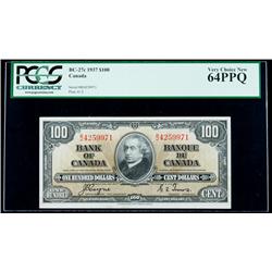 BC-27c 1937 $100. PCGS Very Choice New 64PPQ