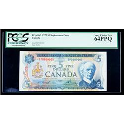 BC-48b 1972 $5. PCGS Very Choice New 64PPQ