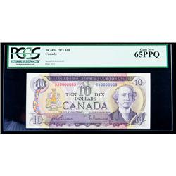 BC-49a 1971 $10. PCGS Gem New 65PPQ