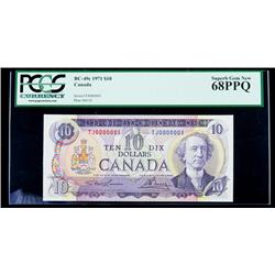 BC-49c 1971 $10. PCGS Superb Gem New 68PPQ