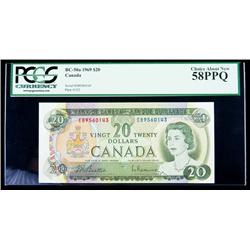 BC-50a 1969 $20. Three Examples. PCGS Choice About New