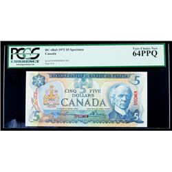 BC-53aS 1979 $5. Specimen. PCGS Very Choice New 64PPQ