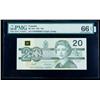 Image 1 : BC-58d 1991 $20. PMG Gem Uncirculated 66EPQ