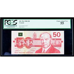 BC-59aA 1988 $50. Replacement Note. PCGS Choice About N
