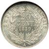 Image 2 : France. 20 Centimes, 1859-A. NGC MS66